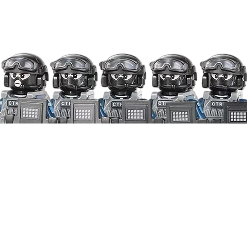 City Police PTU Special Forces (Minifigures)