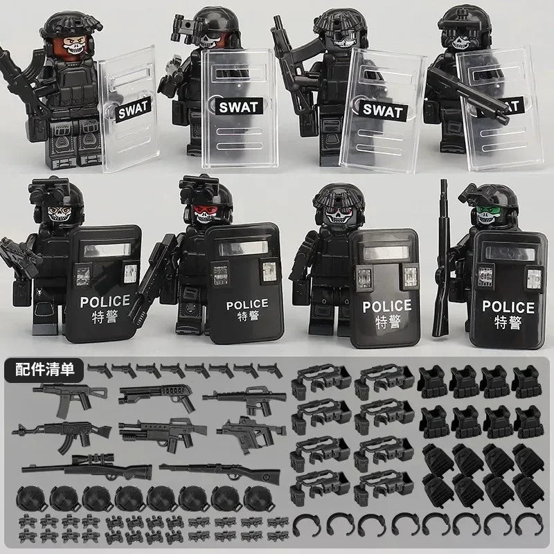 Military and Police Minifigures