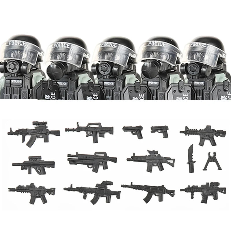 City Police PTU Special Forces (Minifigures)
