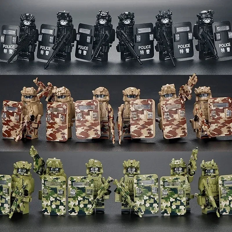 Military and Police Minifigures