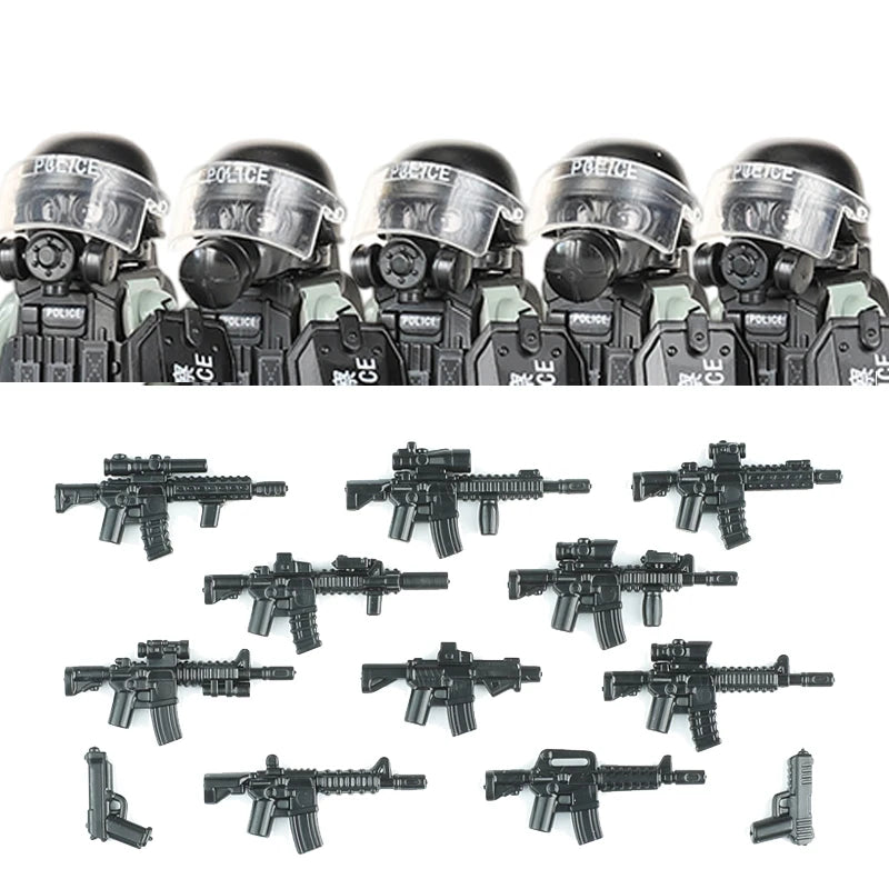 City Police PTU Special Forces (Minifigures)