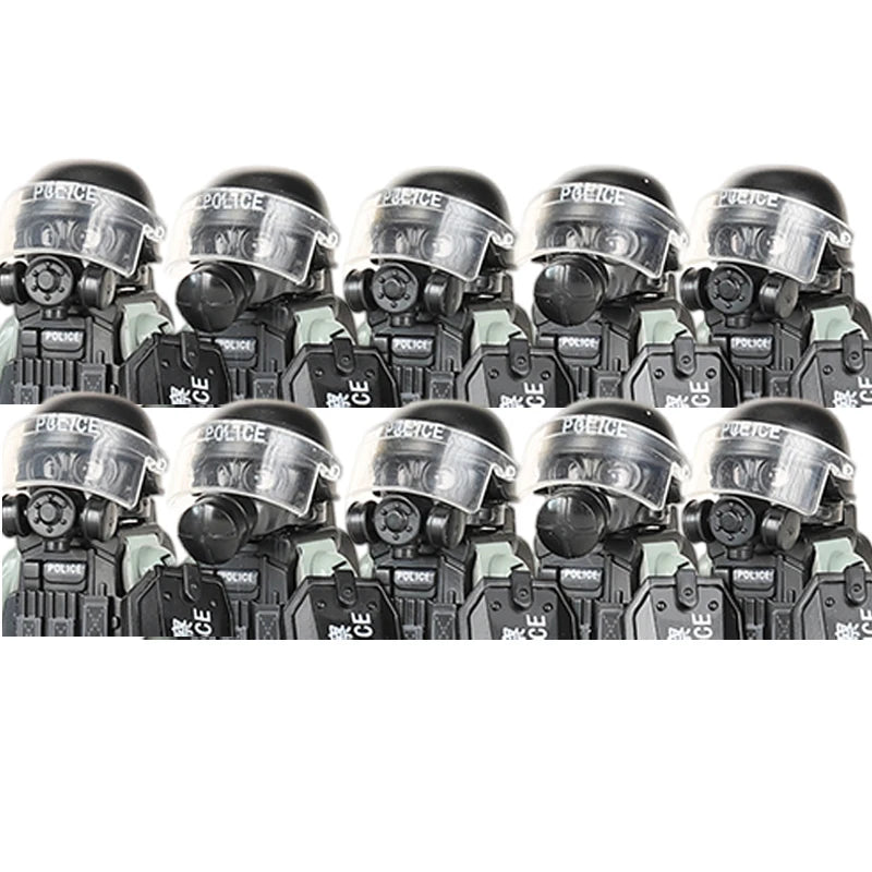 City Police PTU Special Forces (Minifigures)