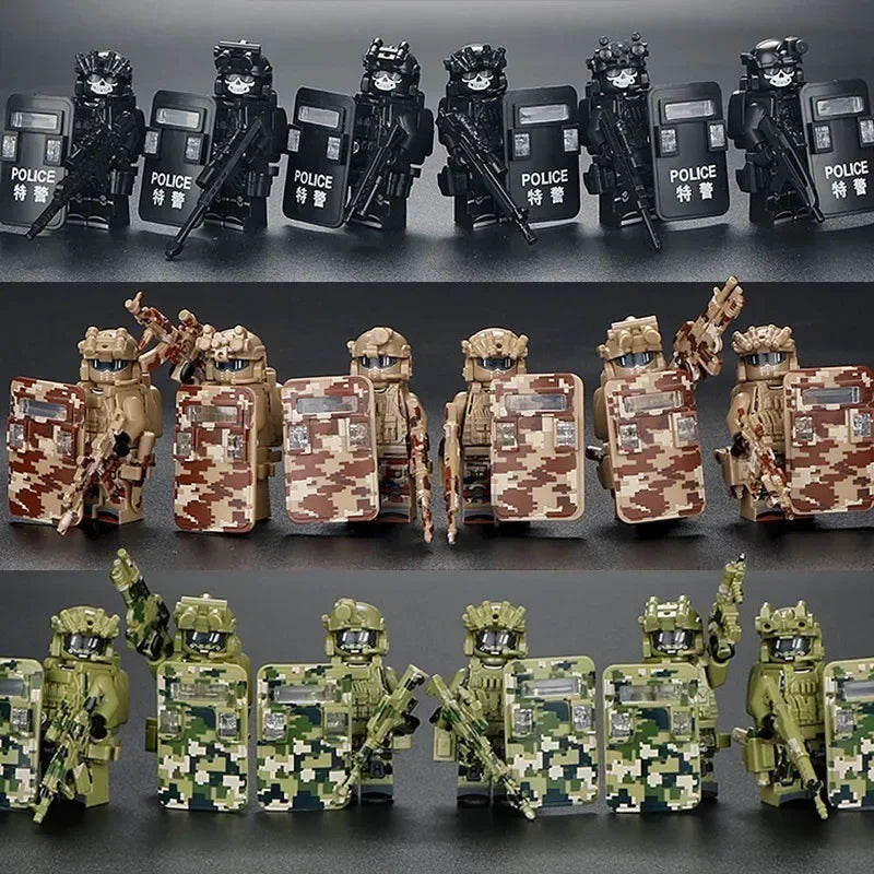 Military and Police Minifigures