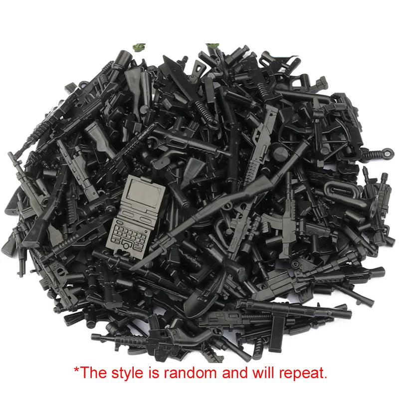 50pcs Firearms for Minifigures