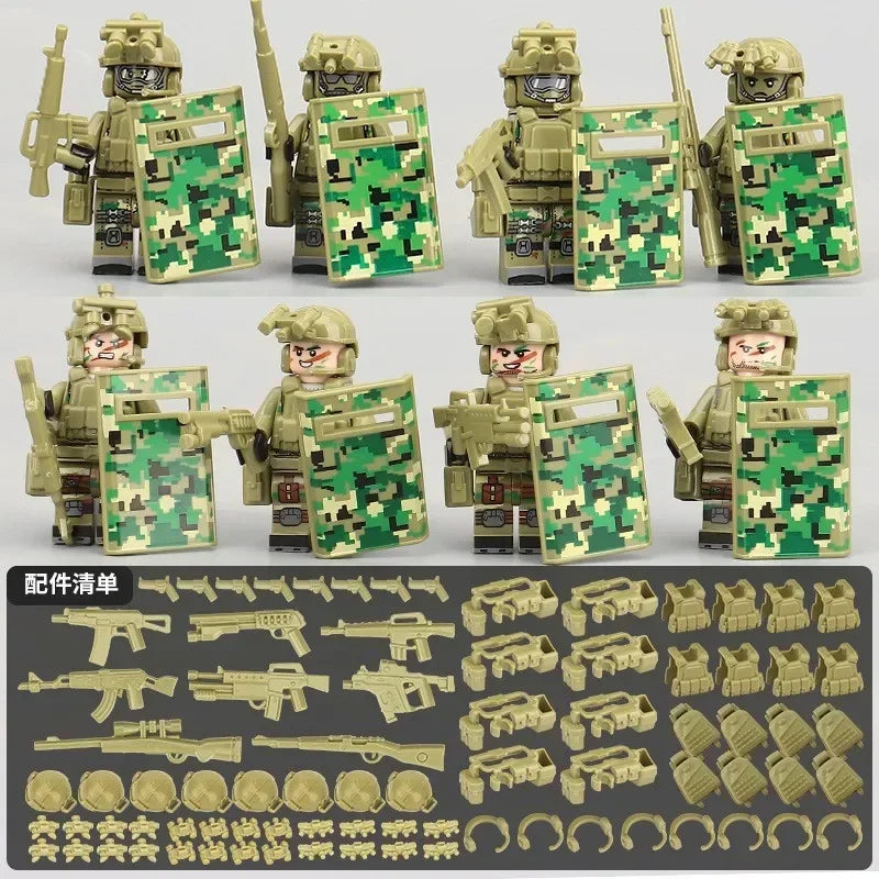 Military and Police Minifigures