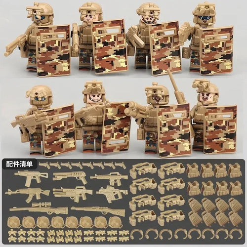 Military and Police Minifigures